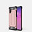 Coque Ultra Fine Silicone Souple 360 Degres Housse Etui G01 pour Samsung Galaxy Note 10 Plus Or Rose