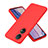 Coque Ultra Fine Silicone Souple 360 Degres Housse Etui H01P pour Huawei Honor X7 Rouge