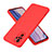 Coque Ultra Fine Silicone Souple 360 Degres Housse Etui H01P pour Xiaomi Redmi Note 10S 4G Rouge