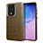 Coque Ultra Fine Silicone Souple 360 Degres Housse Etui J01S pour Samsung Galaxy S20 Ultra 5G Marron