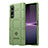 Coque Ultra Fine Silicone Souple 360 Degres Housse Etui J01S pour Sony Xperia 1 V Vert