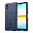 Coque Ultra Fine Silicone Souple 360 Degres Housse Etui J01S pour Sony Xperia Ace III SO-53C Bleu