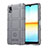 Coque Ultra Fine Silicone Souple 360 Degres Housse Etui J01S pour Sony Xperia Ace III SOG08 Gris