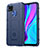 Coque Ultra Fine Silicone Souple 360 Degres Housse Etui J01S pour Xiaomi Redmi 9 India Bleu