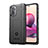 Coque Ultra Fine Silicone Souple 360 Degres Housse Etui J01S pour Xiaomi Redmi Note 10S 4G Noir