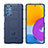 Coque Ultra Fine Silicone Souple 360 Degres Housse Etui J02S pour Samsung Galaxy M52 5G Bleu