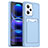 Coque Ultra Fine Silicone Souple 360 Degres Housse Etui J02S pour Xiaomi Poco X5 5G Bleu