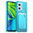 Coque Ultra Fine Silicone Souple 360 Degres Housse Etui J02S pour Xiaomi Redmi Note 11E 5G Bleu Ciel