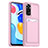 Coque Ultra Fine Silicone Souple 360 Degres Housse Etui J02S pour Xiaomi Redmi Note 11S 4G Rose