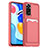 Coque Ultra Fine Silicone Souple 360 Degres Housse Etui J02S pour Xiaomi Redmi Note 11S 4G Rouge