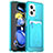 Coque Ultra Fine Silicone Souple 360 Degres Housse Etui J02S pour Xiaomi Redmi Note 11T Pro 5G Bleu Ciel