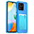 Coque Ultra Fine Silicone Souple 360 Degres Housse Etui J03S pour Xiaomi Redmi 10 India Bleu Ciel