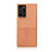 Coque Ultra Fine Silicone Souple 360 Degres Housse Etui MJ1 pour Samsung Galaxy Note 20 Ultra 5G Orange