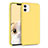 Coque Ultra Fine Silicone Souple 360 Degres Housse Etui pour Apple iPhone 11 Jaune