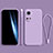 Coque Ultra Fine Silicone Souple 360 Degres Housse Etui pour Huawei Honor X7 Violet