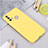 Coque Ultra Fine Silicone Souple 360 Degres Housse Etui pour Motorola Moto E40 Jaune