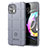 Coque Ultra Fine Silicone Souple 360 Degres Housse Etui pour Motorola Moto Edge 20 Lite 5G Gris