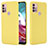 Coque Ultra Fine Silicone Souple 360 Degres Housse Etui pour Motorola Moto G10 Power Jaune