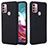 Coque Ultra Fine Silicone Souple 360 Degres Housse Etui pour Motorola Moto G10 Power Noir