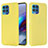 Coque Ultra Fine Silicone Souple 360 Degres Housse Etui pour Motorola Moto G100 5G Jaune