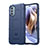 Coque Ultra Fine Silicone Souple 360 Degres Housse Etui pour Motorola Moto G31 Bleu