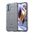 Coque Ultra Fine Silicone Souple 360 Degres Housse Etui pour Motorola Moto G31 Gris