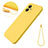 Coque Ultra Fine Silicone Souple 360 Degres Housse Etui pour Motorola Moto G54 5G Jaune