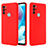 Coque Ultra Fine Silicone Souple 360 Degres Housse Etui pour Motorola Moto G60s Rouge