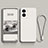 Coque Ultra Fine Silicone Souple 360 Degres Housse Etui pour OnePlus Ace 2V 5G Blanc