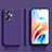 Coque Ultra Fine Silicone Souple 360 Degres Housse Etui pour Oppo A2 5G Violet