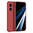 Coque Ultra Fine Silicone Souple 360 Degres Housse Etui pour Oppo A38 Rouge