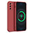 Coque Ultra Fine Silicone Souple 360 Degres Housse Etui pour Oppo A55 5G Rouge