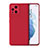 Coque Ultra Fine Silicone Souple 360 Degres Housse Etui pour Oppo Find X3 Pro 5G Rouge