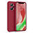 Coque Ultra Fine Silicone Souple 360 Degres Housse Etui pour Oppo K10 Pro 5G Rouge