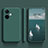 Coque Ultra Fine Silicone Souple 360 Degres Housse Etui pour Oppo K11 5G Vert