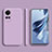 Coque Ultra Fine Silicone Souple 360 Degres Housse Etui pour Oppo Reno10 5G Violet Clair