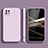 Coque Ultra Fine Silicone Souple 360 Degres Housse Etui pour Samsung Galaxy A22 5G Violet Clair