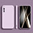 Coque Ultra Fine Silicone Souple 360 Degres Housse Etui pour Samsung Galaxy A41 SC-41A Violet Clair