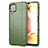 Coque Ultra Fine Silicone Souple 360 Degres Housse Etui pour Samsung Galaxy M12 Vert Armee