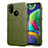 Coque Ultra Fine Silicone Souple 360 Degres Housse Etui pour Samsung Galaxy M21 Vert