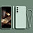 Coque Ultra Fine Silicone Souple 360 Degres Housse Etui pour Samsung Galaxy S24 Plus 5G Pastel Vert