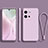 Coque Ultra Fine Silicone Souple 360 Degres Housse Etui pour Vivo iQOO 10 Pro 5G Violet Clair