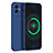 Coque Ultra Fine Silicone Souple 360 Degres Housse Etui pour Vivo iQOO Z6x Bleu