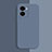 Coque Ultra Fine Silicone Souple 360 Degres Housse Etui pour Vivo iQOO Z7x 5G Gris Lavende