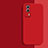 Coque Ultra Fine Silicone Souple 360 Degres Housse Etui pour Vivo T1x 5G Rouge