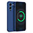 Coque Ultra Fine Silicone Souple 360 Degres Housse Etui pour Vivo V25 Pro 5G Bleu