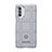 Coque Ultra Fine Silicone Souple 360 Degres Housse Etui S01 pour Motorola Moto Edge (2022) 5G Gris