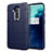 Coque Ultra Fine Silicone Souple 360 Degres Housse Etui S01 pour OnePlus 7T Pro 5G Bleu