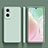 Coque Ultra Fine Silicone Souple 360 Degres Housse Etui S01 pour Oppo F21s Pro 5G Pastel Vert