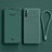 Coque Ultra Fine Silicone Souple 360 Degres Housse Etui S01 pour Oppo K9 Pro 5G Vert Nuit